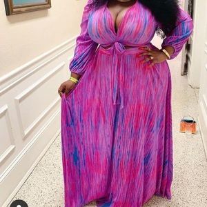 2pc Bohemian Style Crop and Skirt Brand New